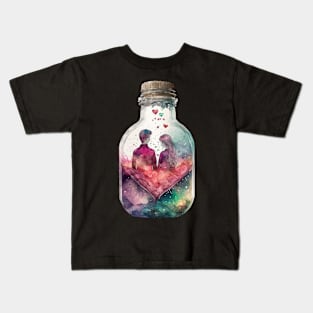 Bottle Couple Kids T-Shirt